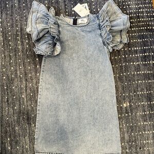 Girls denim dress from Lola and the Boys. Size 12